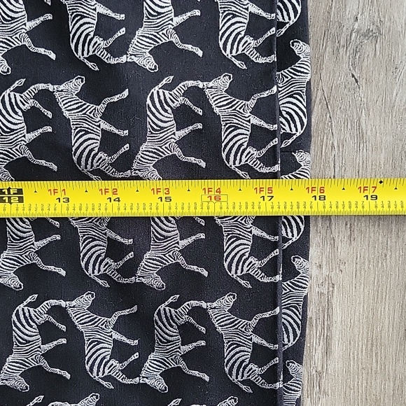 J. Crew size 4 zebra pattern pencil mini skirt - Picture 5 of 7